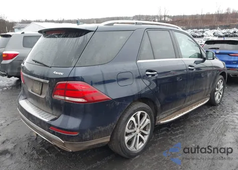 2016 Mercedes-Benz Gle 350 4Matic z USA, uszkodzony, nr VIN 4JGDA5HB2GA722653